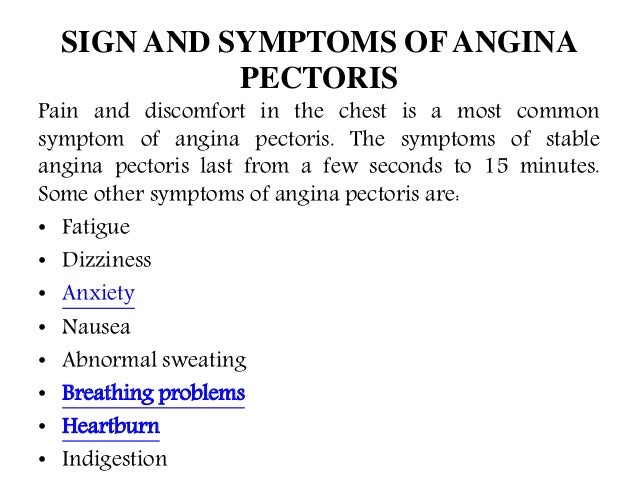 angina pectoris symtom angina pectoris symtom